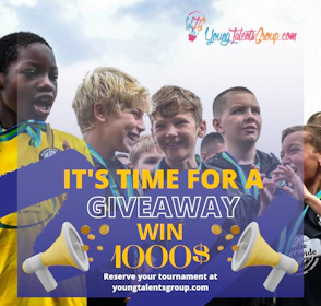 Win 1000$ by reserving any soccer competition on youngtalentsgroup.com before the end of the year!