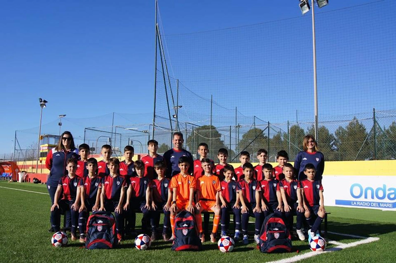 Équipe de football de jeunes au tournoi Ischia Cup Memorial Carmine Silvitelli