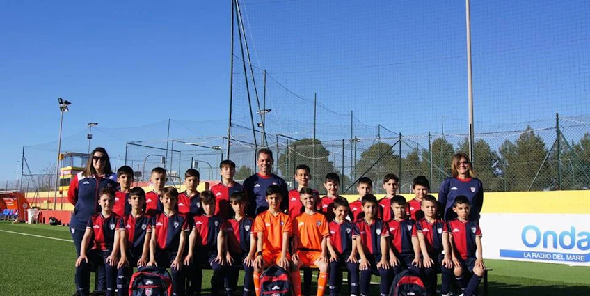 Equipo de fútbol juvenil en el torneo Ischia Cup Memorial Carmine Silvitelli